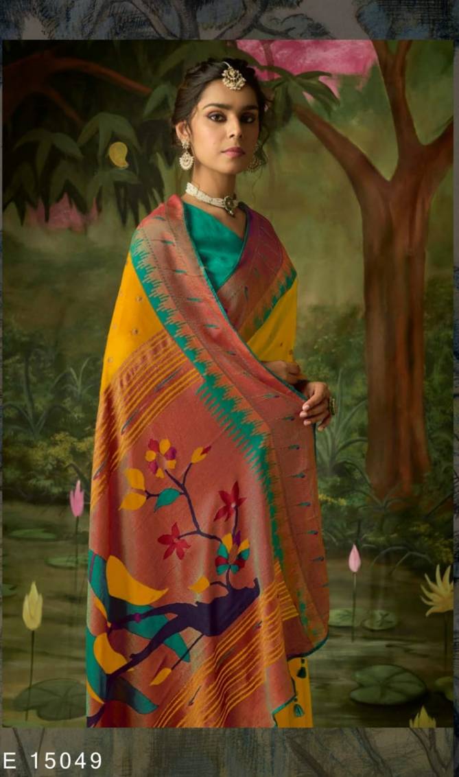 Kimaro Meera Paithani Hits New Exclusive Wear Soft Brasso Silk Saree Collection 